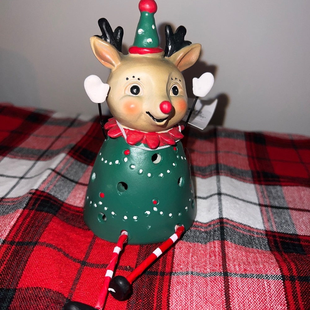 Johanna Parker Christmas Sitting Ornament Lights Up! 🇺🇸 release